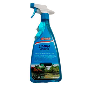 LIMPIA VIDRIO 500 ML ENVASE TRANSP.C/ ATOMIZADOR