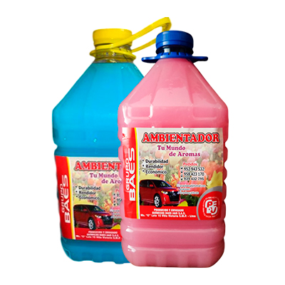 PERFUME AMBIENTADOR X GALON 4 LT / 8 AROMAS DISPONIBLES