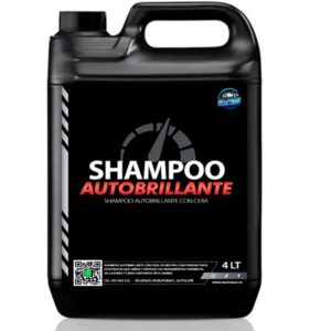 SHAMPOO AUTOBRILLANTE CON CERA - 4 LT GALÓN